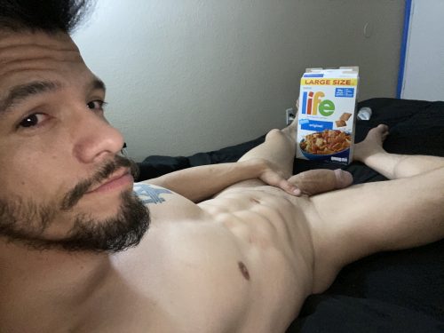 Straight Latin Hunk Bambino (aka Jacob Steel) jerks off his thick cock