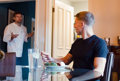 Bad Cook Good Fuck | Justin Matthews & David Skylar | Bareback