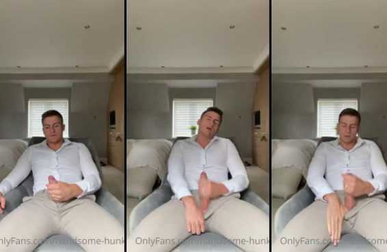 handsome-hunk plays horny business man