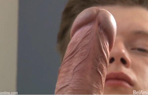 Hot Christian Lundgre Strokes His Cock