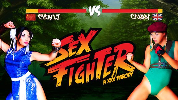 Sex Fighter: Chun Li vs. Cammy (XXX Parody) – Christen Courtney, Rina Ellis